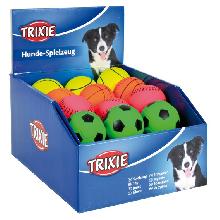 TRIXIE kolorowe miękkie piłeczki neonowe 3.5-4.5 cm